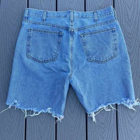 Cutoff Jean Shorts Size 10 - Picture 2 of 4